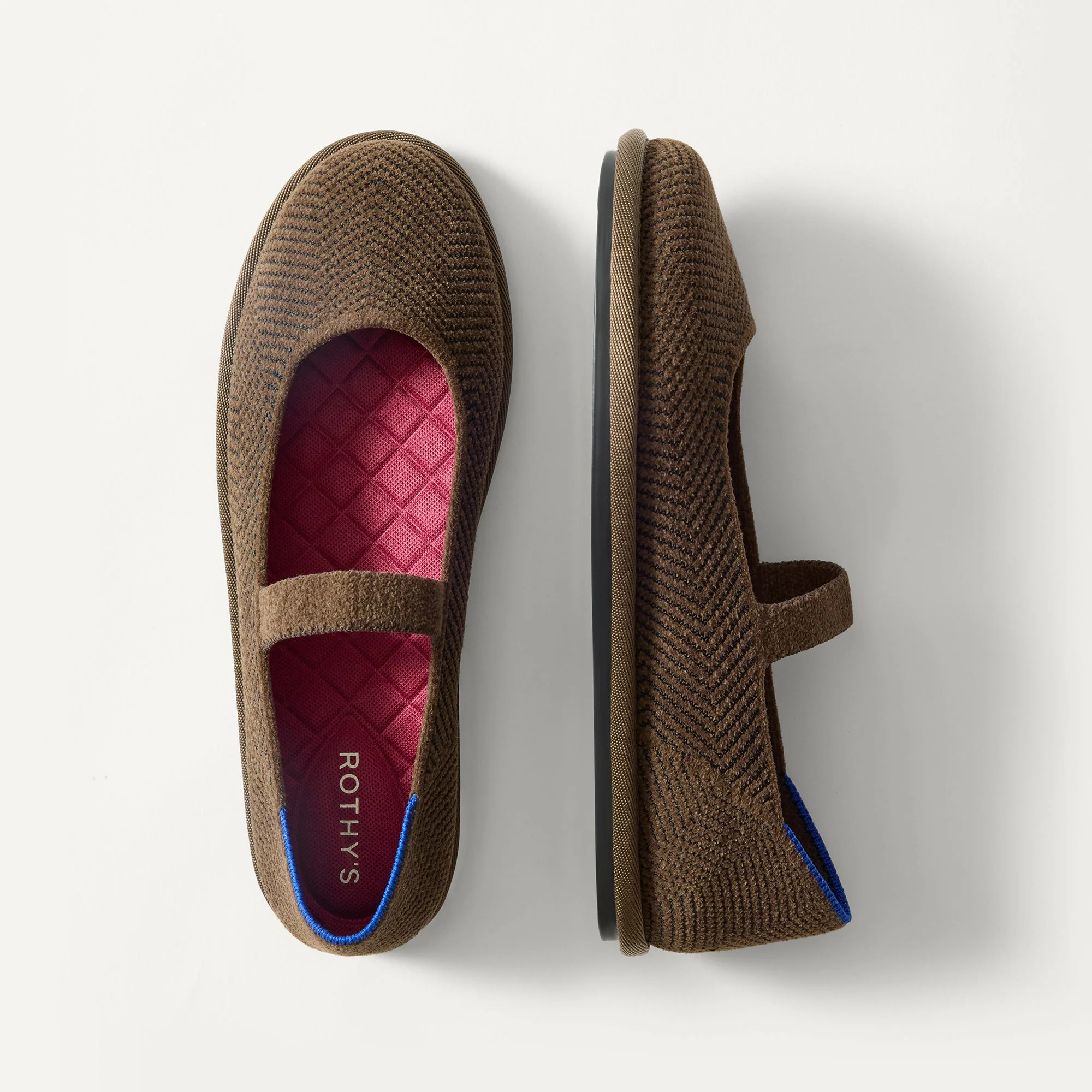 The Cruiser Mary Jane - ReVelvet™ Dark Herringbone