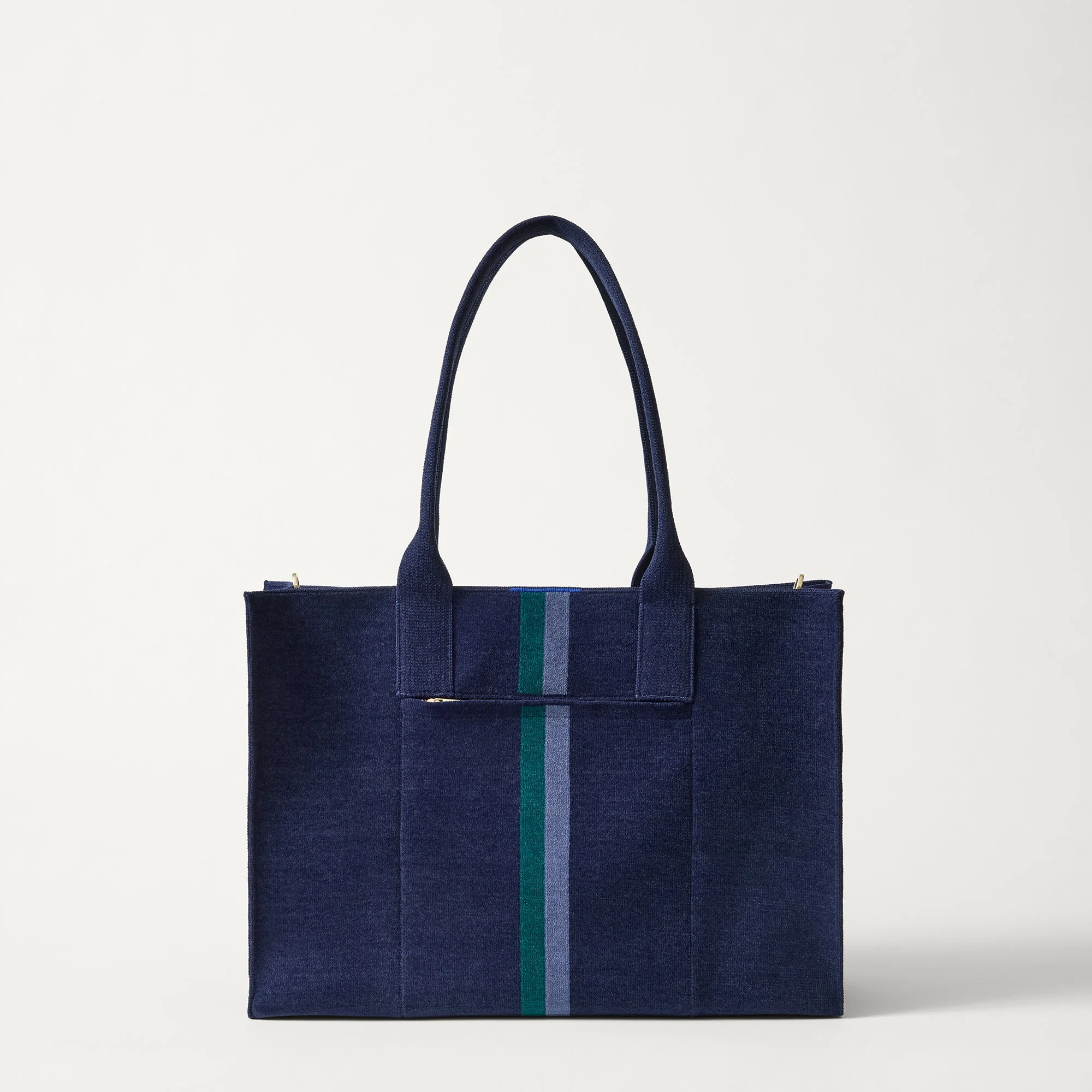The Classic Tote - ReVelvet™ Peacock